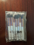 Conjunto de pincéis de maquilhagem com padrão de mármore de 10 peças
